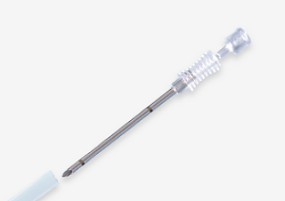 Illustration of an Implantation Needle and Trokar